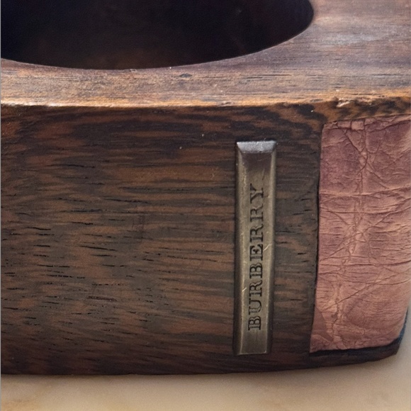 Burberry Wood Bangle Bracelet - Picture 2 of 2